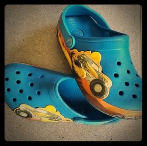 Little boys crocs size 12/13